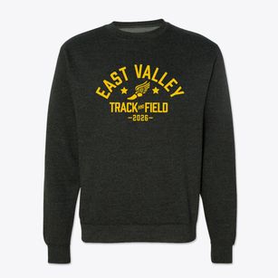 East Valley Middle School Track and Field Crewneck Sweatshirt
