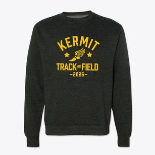 Kermit Junior High School Track and Field Crewneck Sweatshirt
