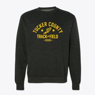 Tucker County High School Track and Field Crewneck Sweatshirt