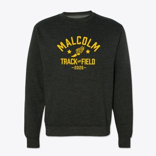 Malcolm Shabazz City High School Track and Field Crewneck Sweatshirt