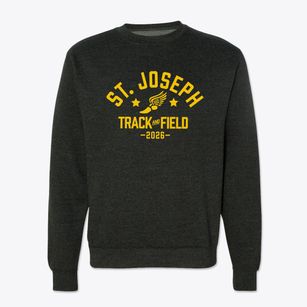 St Joseph Parish Track and Field Crewneck Sweatshirt