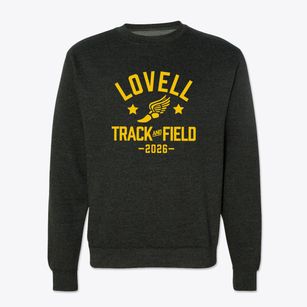 Lovell Middle School Track and Field Crewneck Sweatshirt
