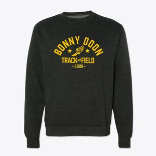 Bonny Doon Elementary School Track and Field Crewneck Sweatshirt