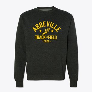 Abbeville Christian Academy Track and Field Crewneck Sweatshirt