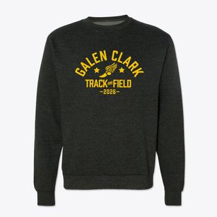 Galen Clark Pre School Track and Field Crewneck Sweatshirt