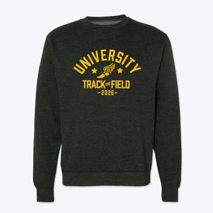 University High School Track and Field Crewneck Sweatshirt