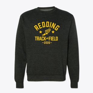 Redding Elementary School Track and Field Crewneck Sweatshirt