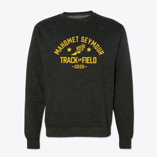 Mahomet Seymour High School Track and Field Crewneck Sweatshirt