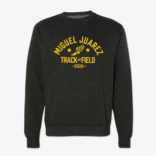 Miguel Juarez Middle School Track and Field Crewneck Sweatshirt