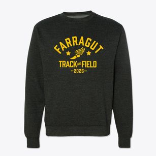Farragut Career Academy Track and Field Crewneck Sweatshirt