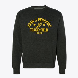John J Pershing Magnet School Track and Field Crewneck Sweatshirt