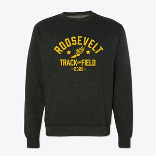 Roosevelt Elementary School Track and Field Crewneck Sweatshirt