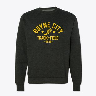 Boyne City High School Track and Field Crewneck Sweatshirt