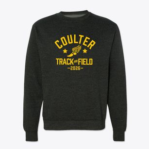 Coulter Elementary School Track and Field Crewneck Sweatshirt