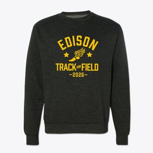 Thomas A. Edison Voc. & Tech. High School Track and Field Crewneck Sweatshirt
