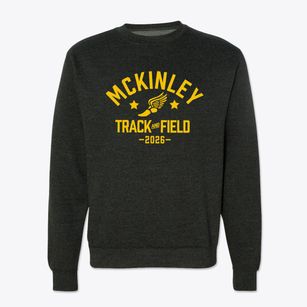 Mckinley Brighton Elementary School Track and Field Crewneck Sweatshirt
