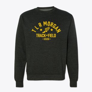 T L R Morgan Middle School Track and Field Crewneck Sweatshirt
