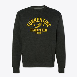 Turrentine Middle School Track and Field Crewneck Sweatshirt