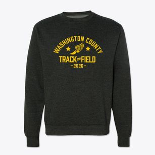 Washington County Union School Track and Field Crewneck Sweatshirt
