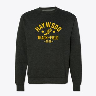 Haywood Christian Academy Track and Field Crewneck Sweatshirt