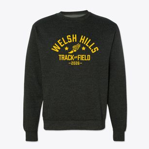 Welsh Hills School Track and Field Crewneck Sweatshirt