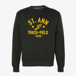 St. Ann Catholic Church Track and Field Crewneck Sweatshirt