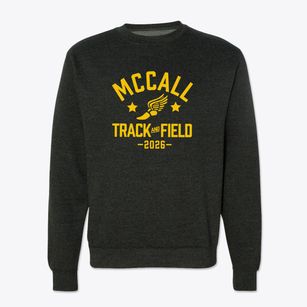 Mccall Middle School Track and Field Crewneck Sweatshirt