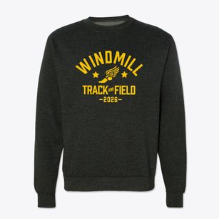 Windmill Elementary School Track and Field Crewneck Sweatshirt