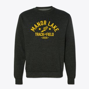 Manor Lake Elementary School Track and Field Crewneck Sweatshirt