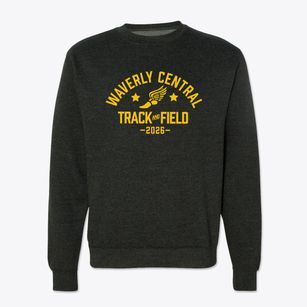 Waverly Central High School Track and Field Crewneck Sweatshirt