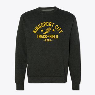 Kingsport City Schools Track and Field Crewneck Sweatshirt