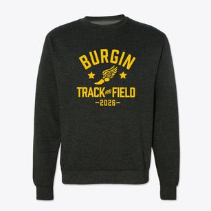 Burgin Elementary School Track and Field Crewneck Sweatshirt