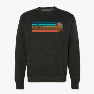 Etna Ohio Blissful Sunset Crewneck Sweatshirt