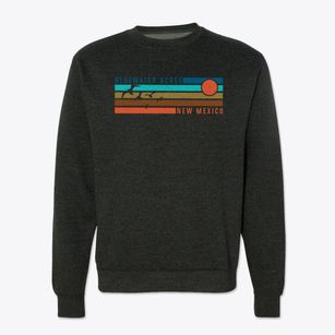 Bluewater Acres New Mexico Blissful Sunset Crewneck Sweatshirt