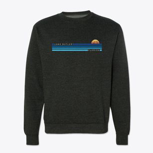 Lake Butler Florida Water View Crewneck Sweatshirt