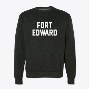 Fort Edward New York Classic Block Crewneck Sweatshirt