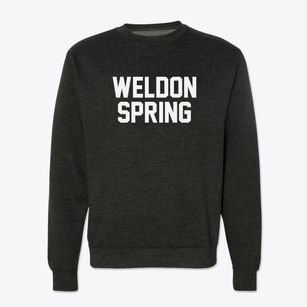 Weldon Spring Missouri Classic Block Crewneck Sweatshirt