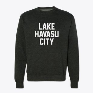 Lake Havasu City Arizona Classic Block Crewneck Sweatshirt