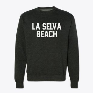 La Selva Beach California Classic Block Crewneck Sweatshirt