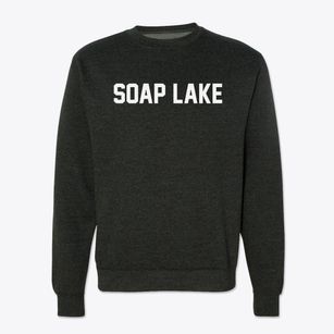 Soap Lake Washington Classic Block Crewneck Sweatshirt