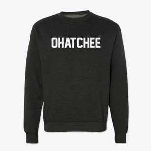 Ohatchee Alabama Classic Block Crewneck Sweatshirt