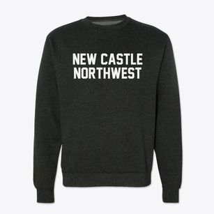 New Castle Northwest Pennsylvania Classic Block Crewneck Sweatshirt