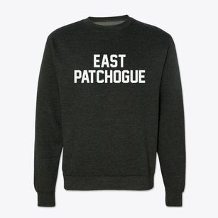 East Patchogue New York Classic Block Crewneck Sweatshirt