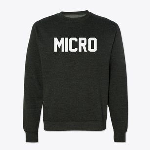 Micro North Carolina Classic Block Crewneck Sweatshirt