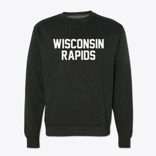 Wisconsin Rapids Wisconsin Classic Block Crewneck Sweatshirt