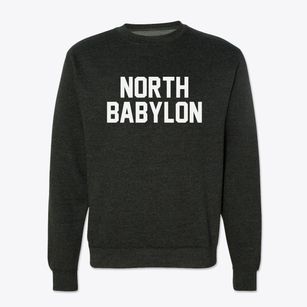 North Babylon New York Classic Block Crewneck Sweatshirt