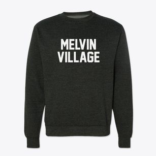 Melvin Village New Hampshire Classic Block Crewneck Sweatshirt