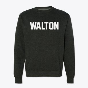 Walton Kansas Classic Block Crewneck Sweatshirt