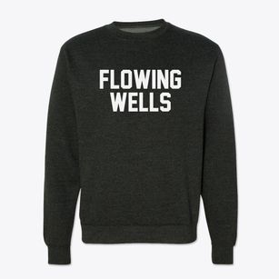 Flowing Wells Arizona Classic Block Crewneck Sweatshirt