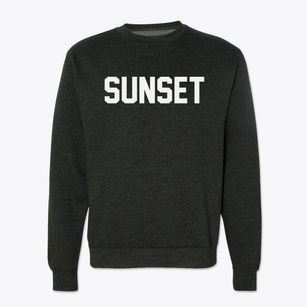 Sunset Arkansas Classic Block Crewneck Sweatshirt